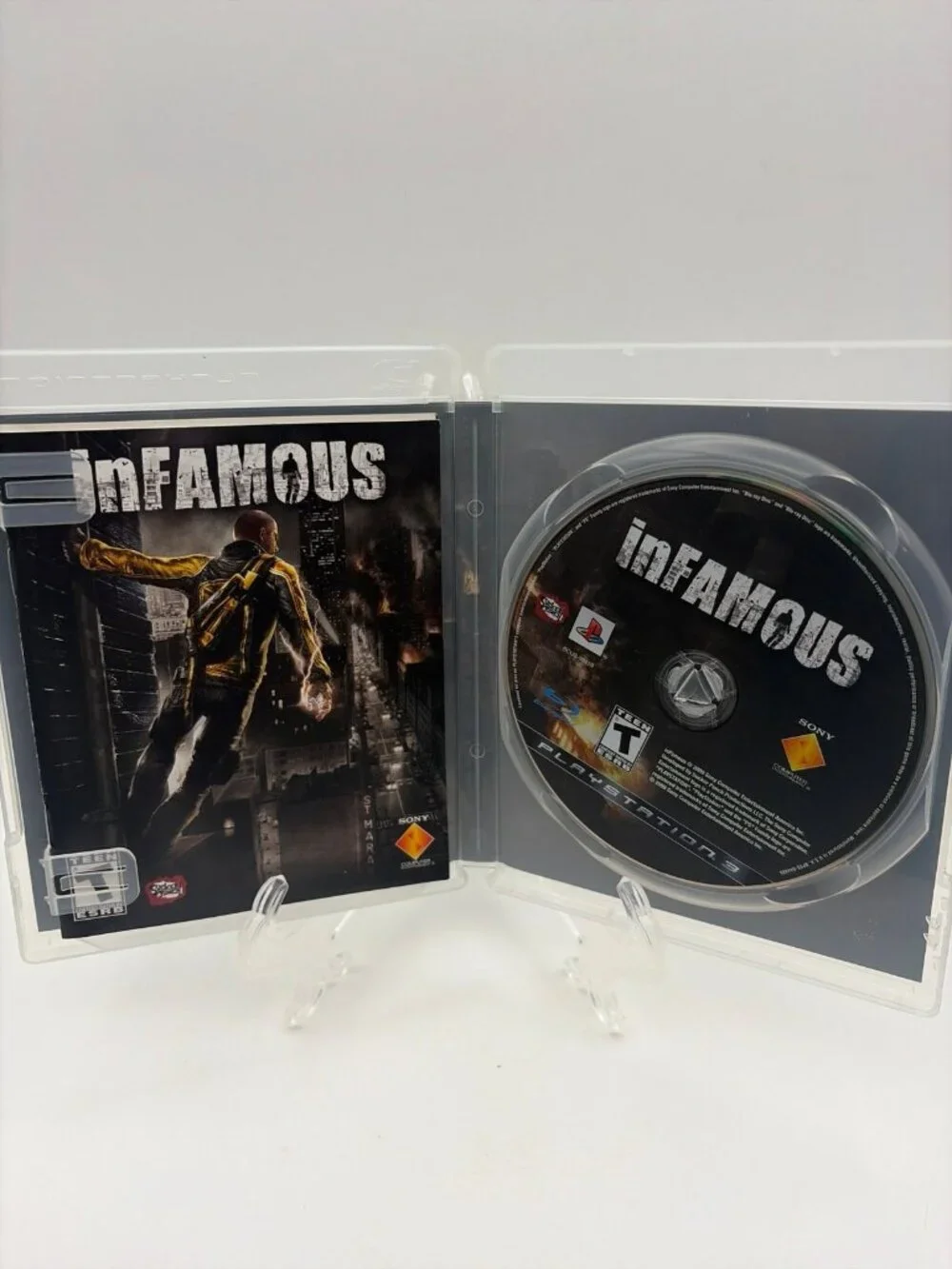 Infamous (Sony PlayStation 3, PS3) Complete CIB Tested